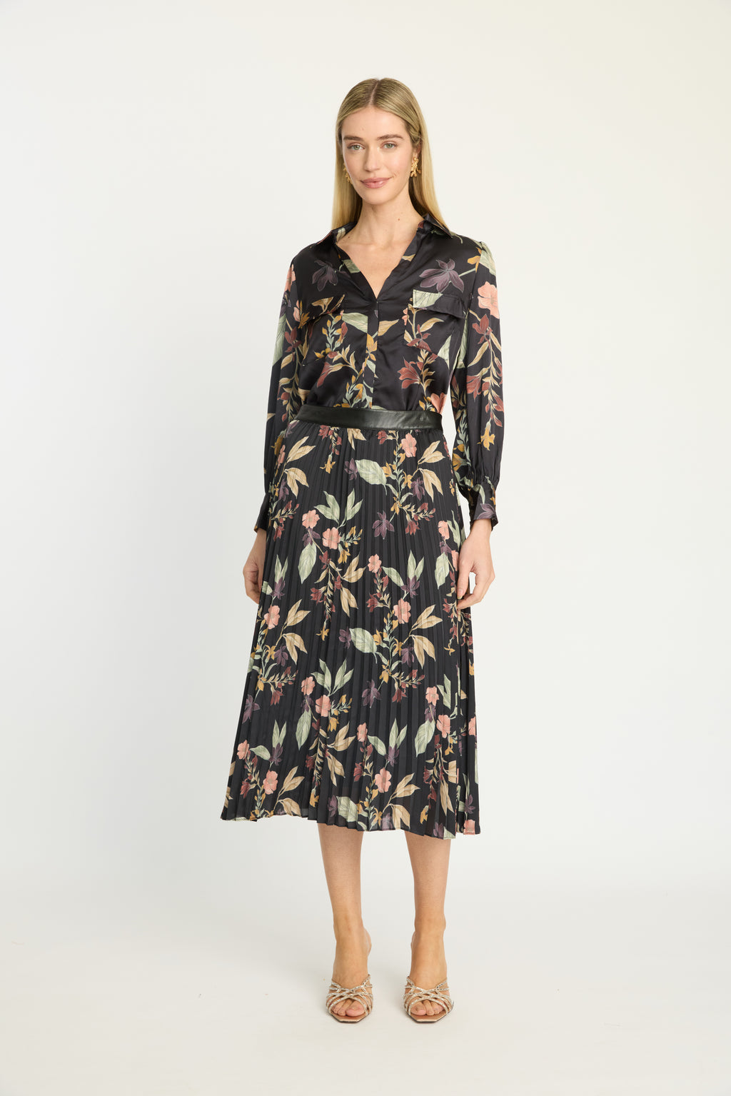 Mia Skirt in Sundown Floral