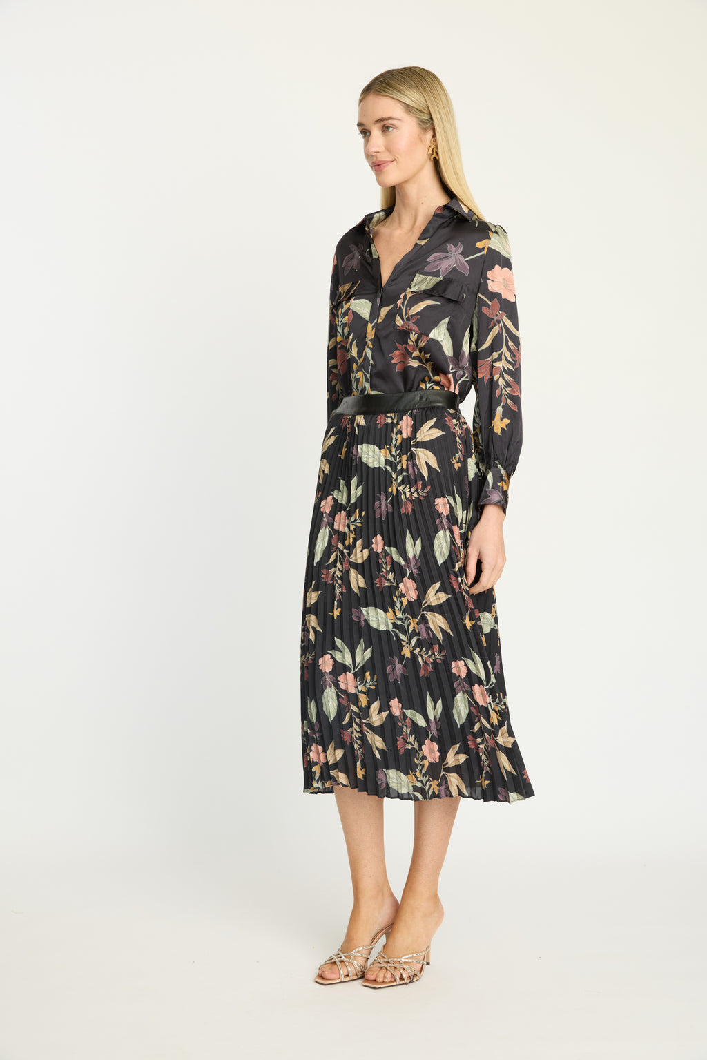 Mia Skirt in Sundown Floral