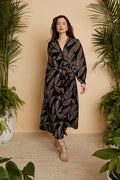 Azura Dress in Star Dust Leaf