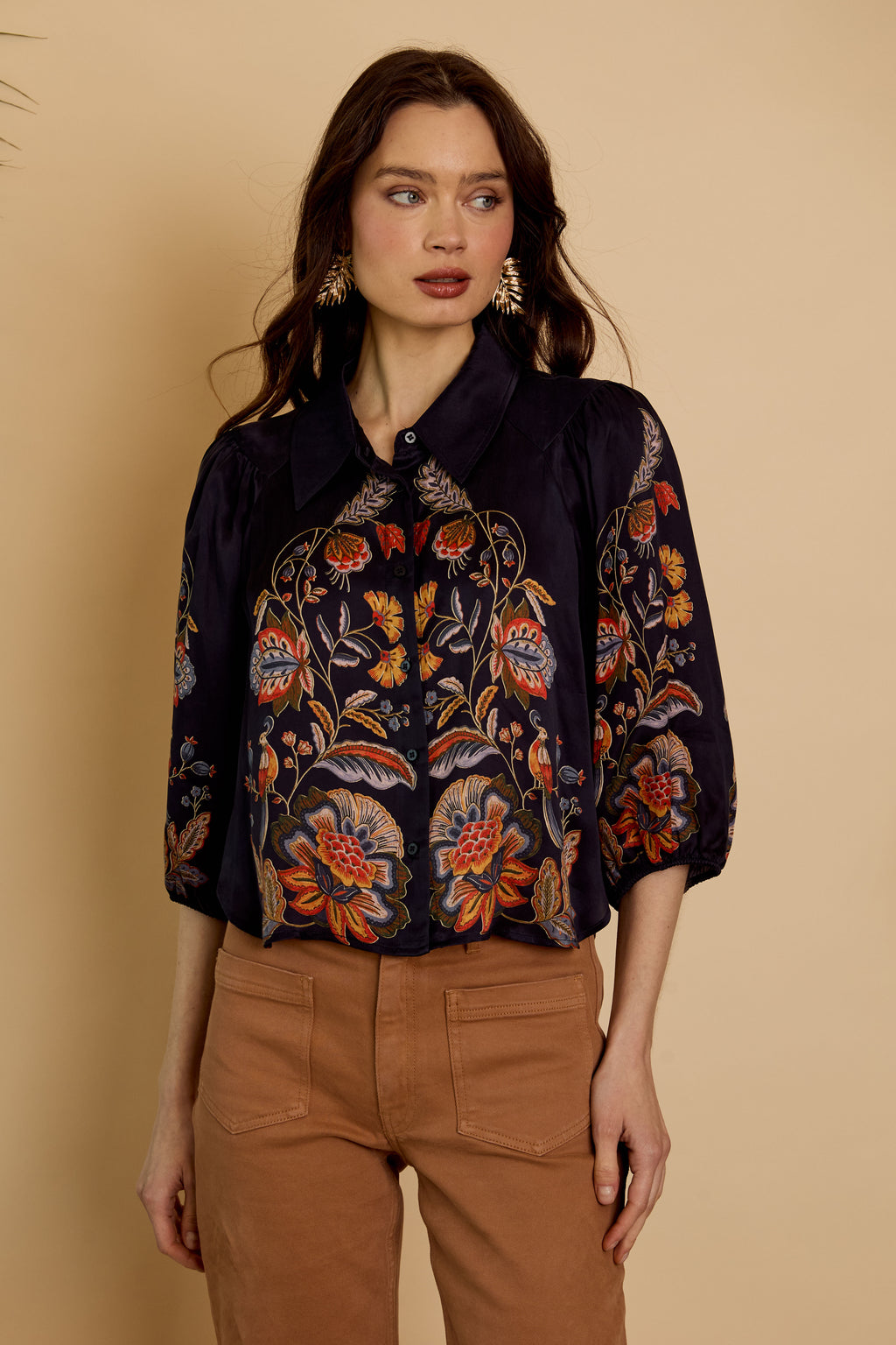 Juliette Top in Bush Paradise