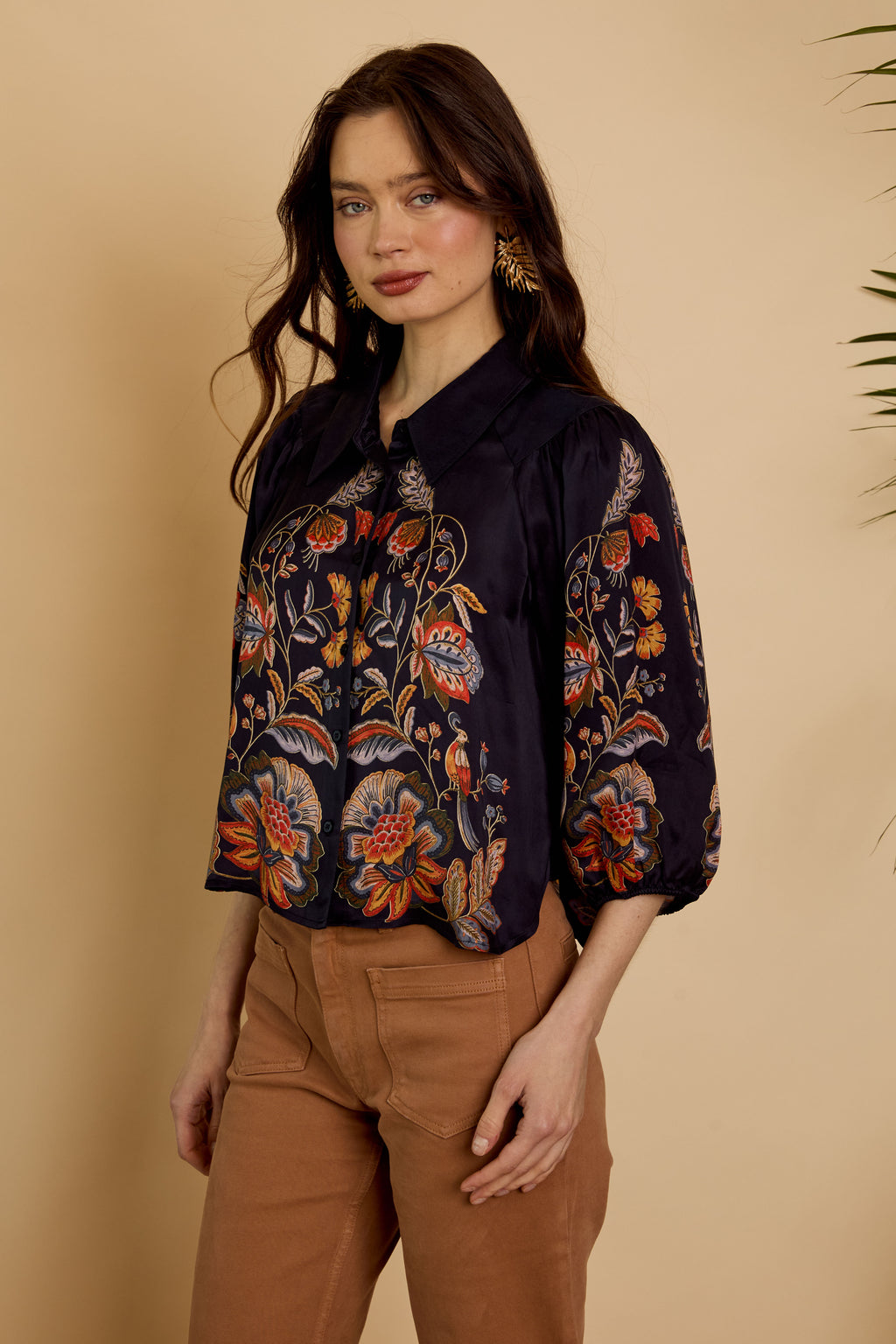 Juliette Top in Bush Paradise