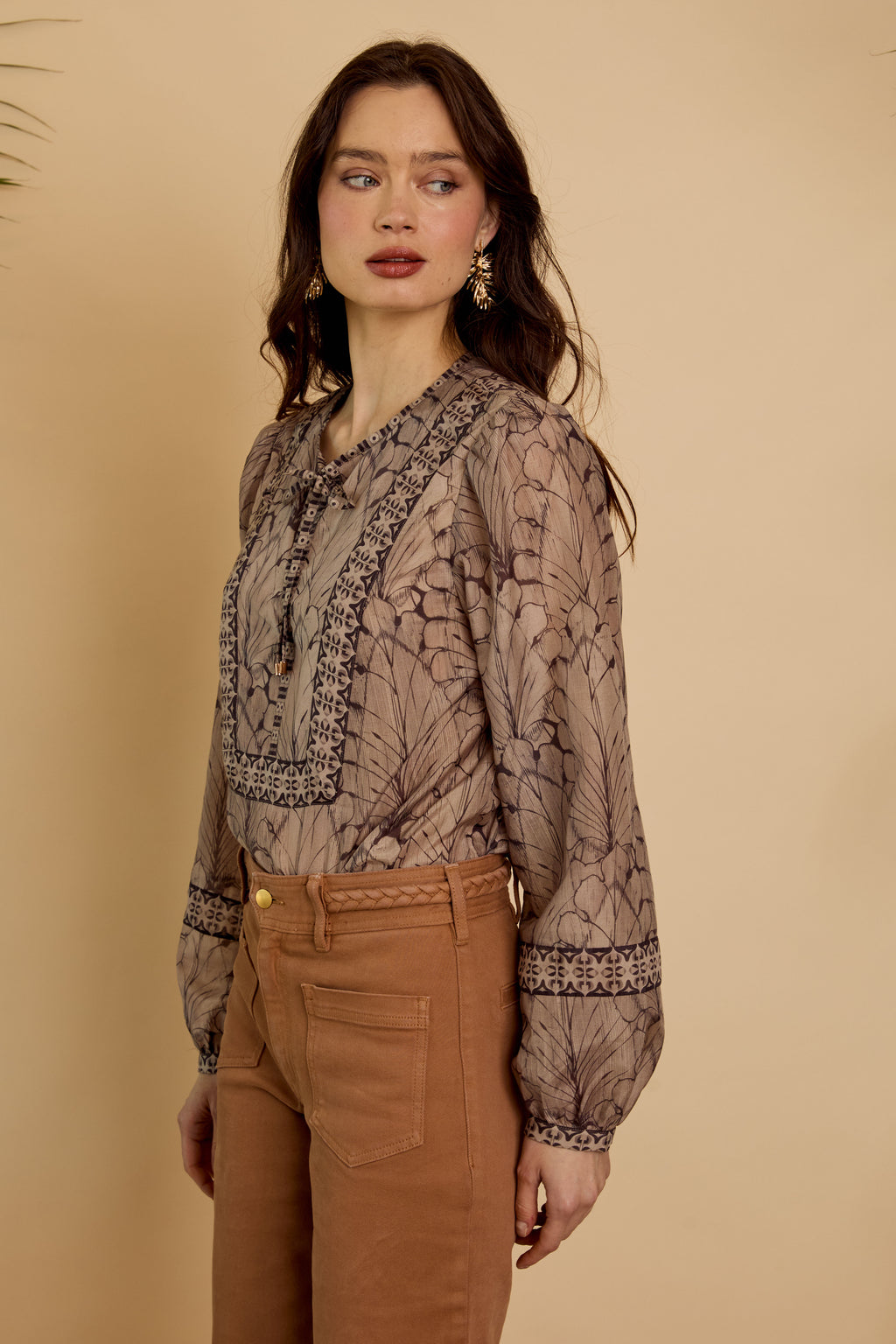 Sable Top in Feathered Canopy