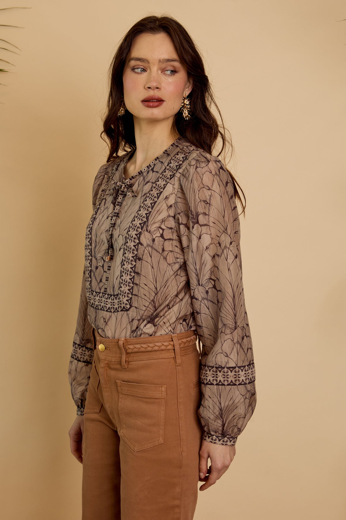 Sable Top in Feathered Canopy