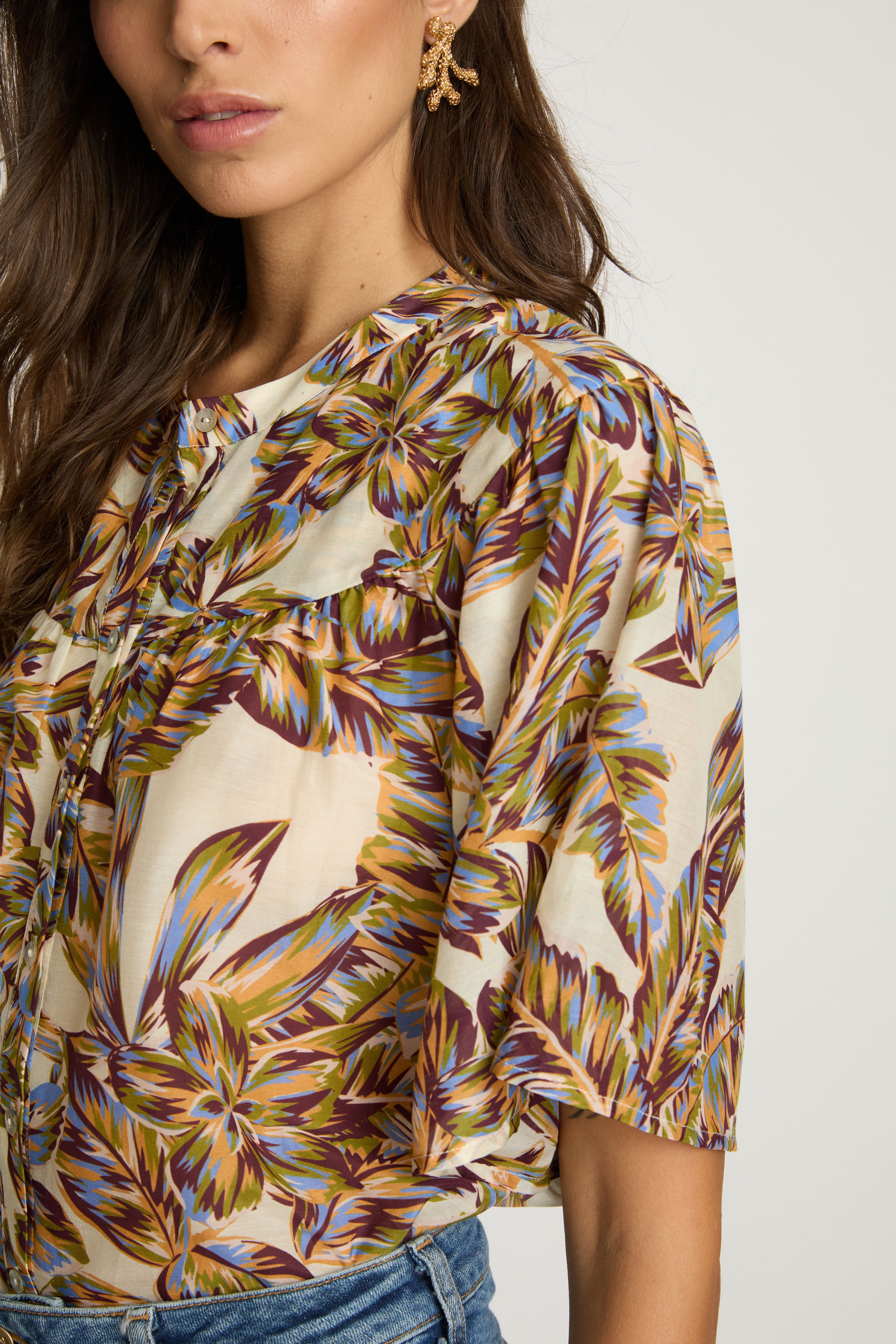 Aliyah Top in Dutch Blossom
