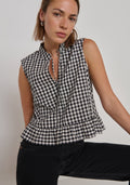 Black Cream Gingham