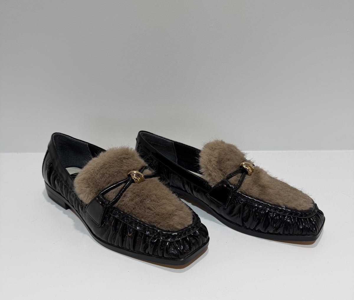 Bonie Plush Midnight Crinkle Loafer