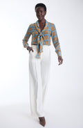 11105P - The Tie Print Shirt