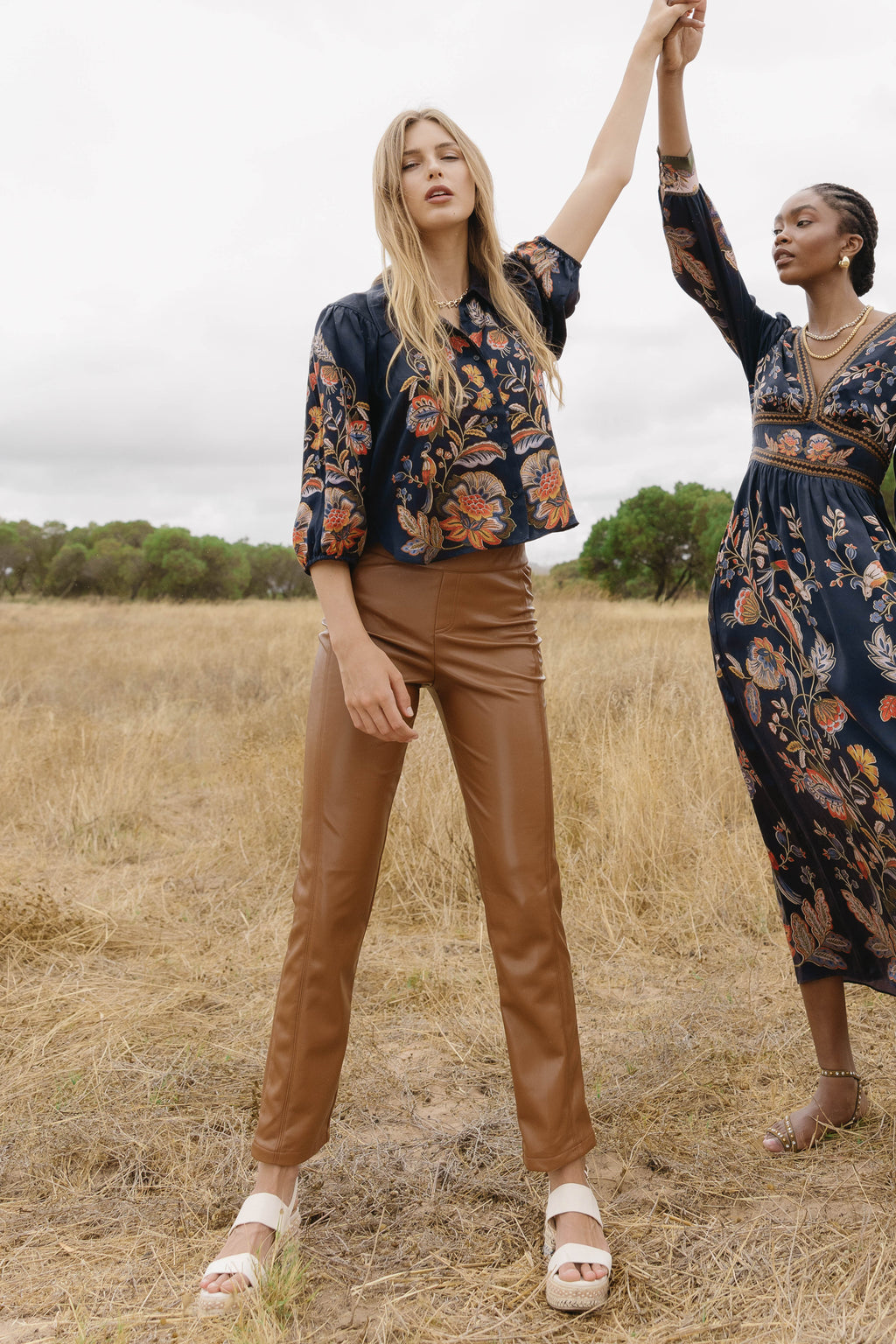 Juliette Top in Bush Paradise