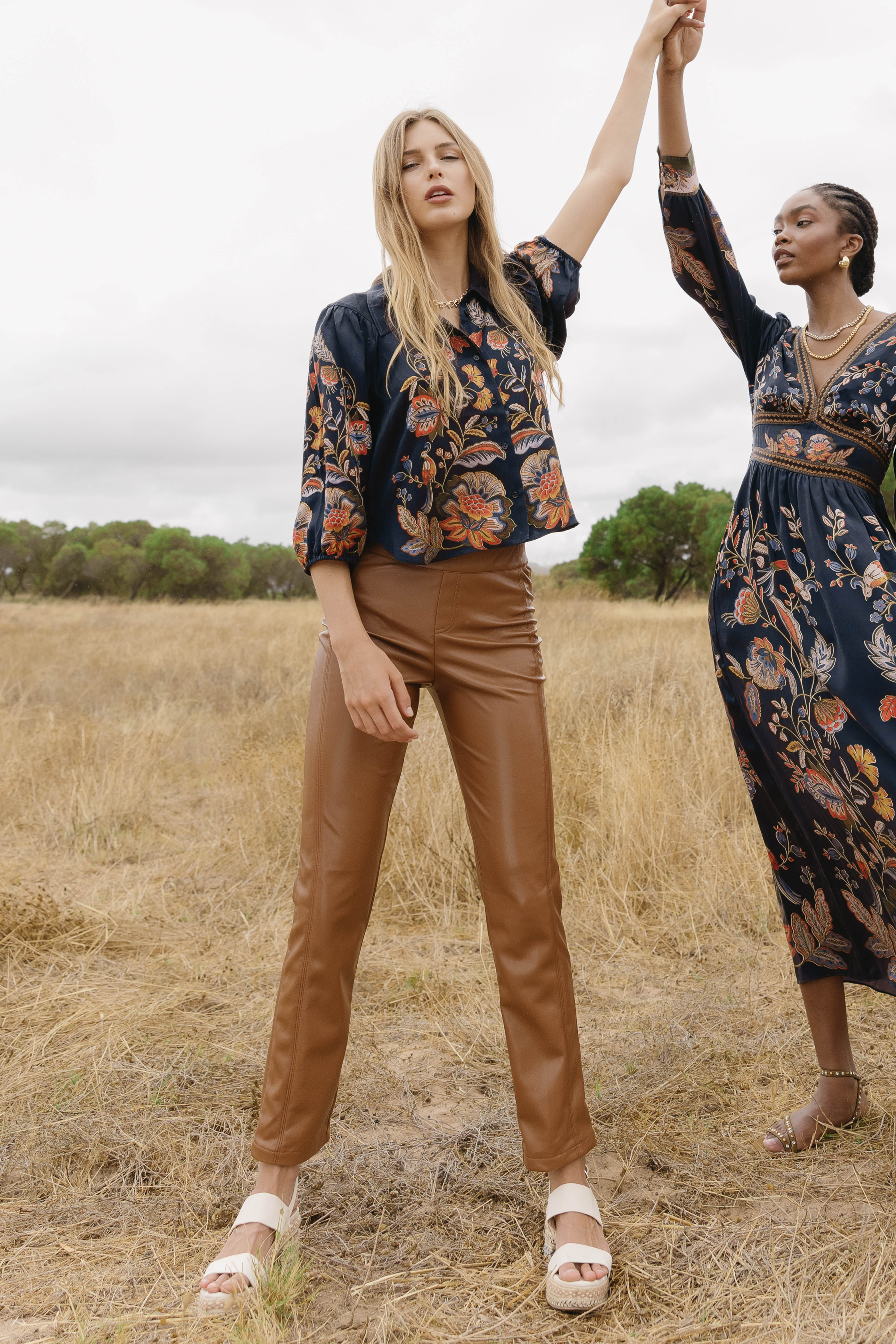 Juliette Top in Bush Paradise