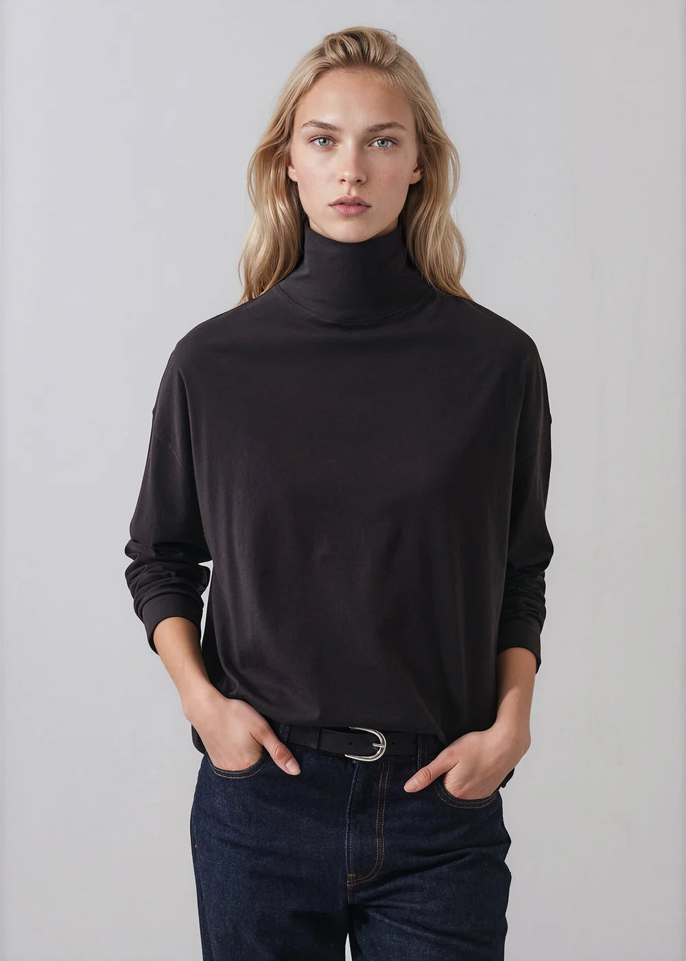 Org Ctn Turtleneck