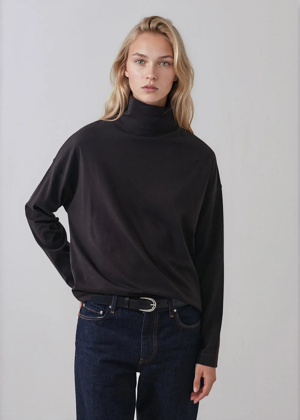 Org Ctn Turtleneck