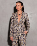 Kravitz Interlock Python Blazer