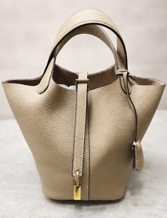Leather Bucket Bag