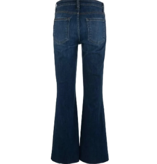 Stella High Rise Fab AB Flare w/Raw Hem