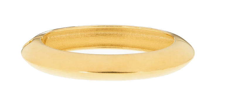 Thin Dome Hinged Bangle
