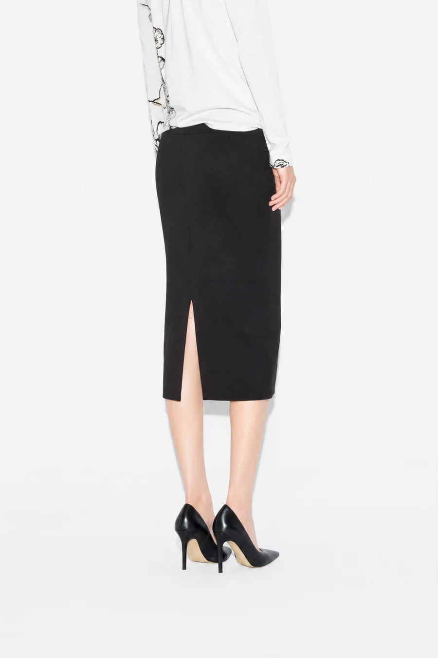 Heather Black Skirt