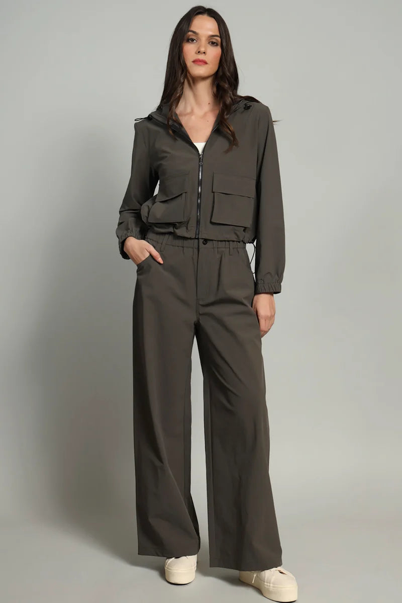 Nikki Tech Canvas Jacket