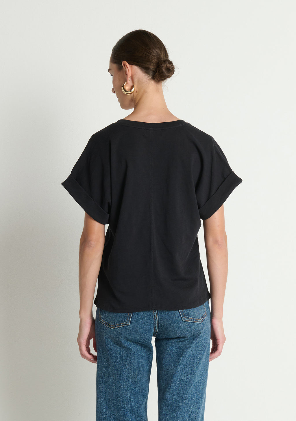 Stevie Cuffed V-Neck